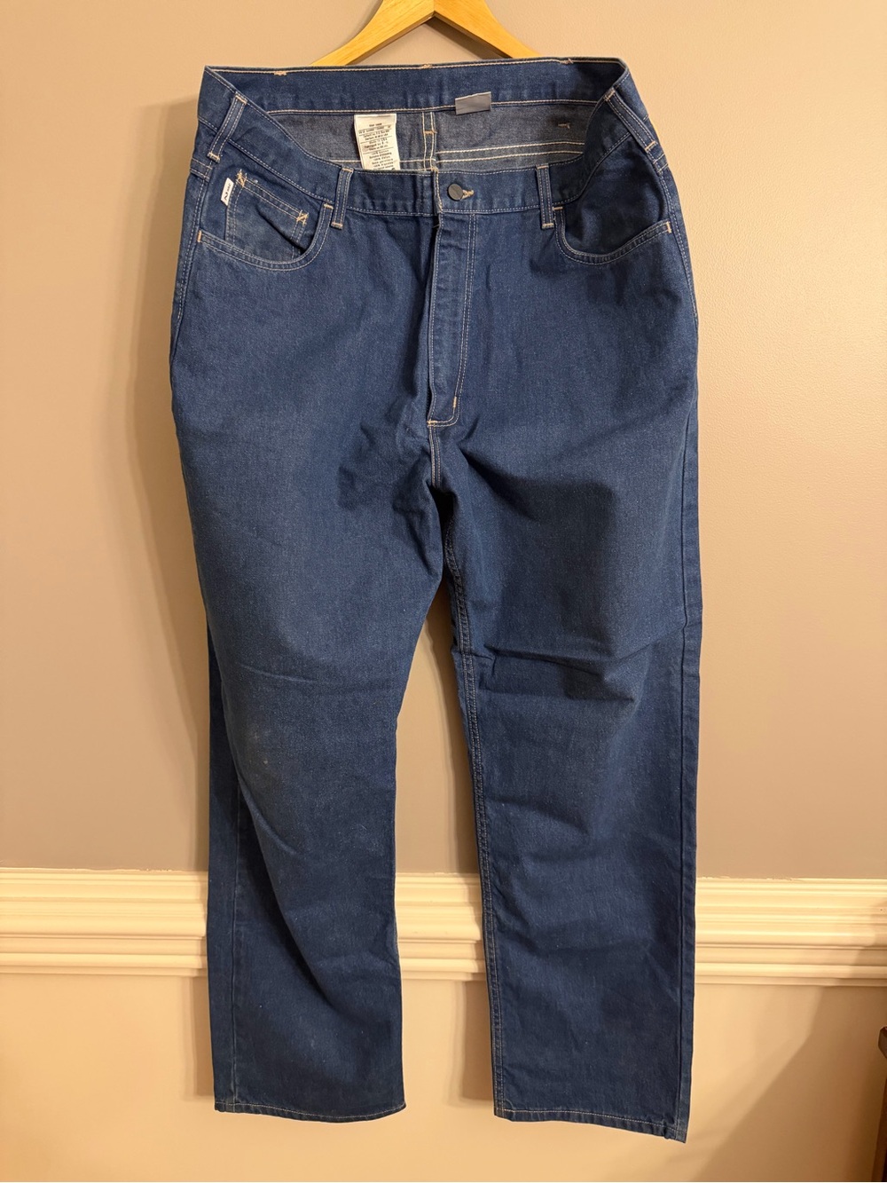 Carhartt Men's Indigo Straight-Leg Jeans